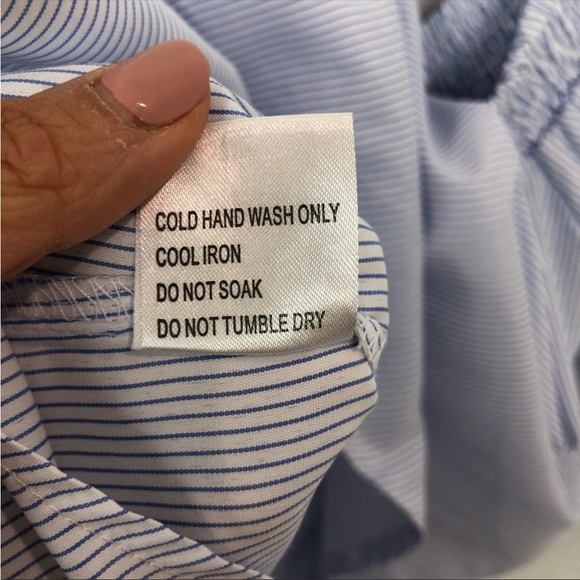 LF Seek The Label Rose Embroidered Off The Shoulder Striped Top Size Medium - Picture 6 of 6